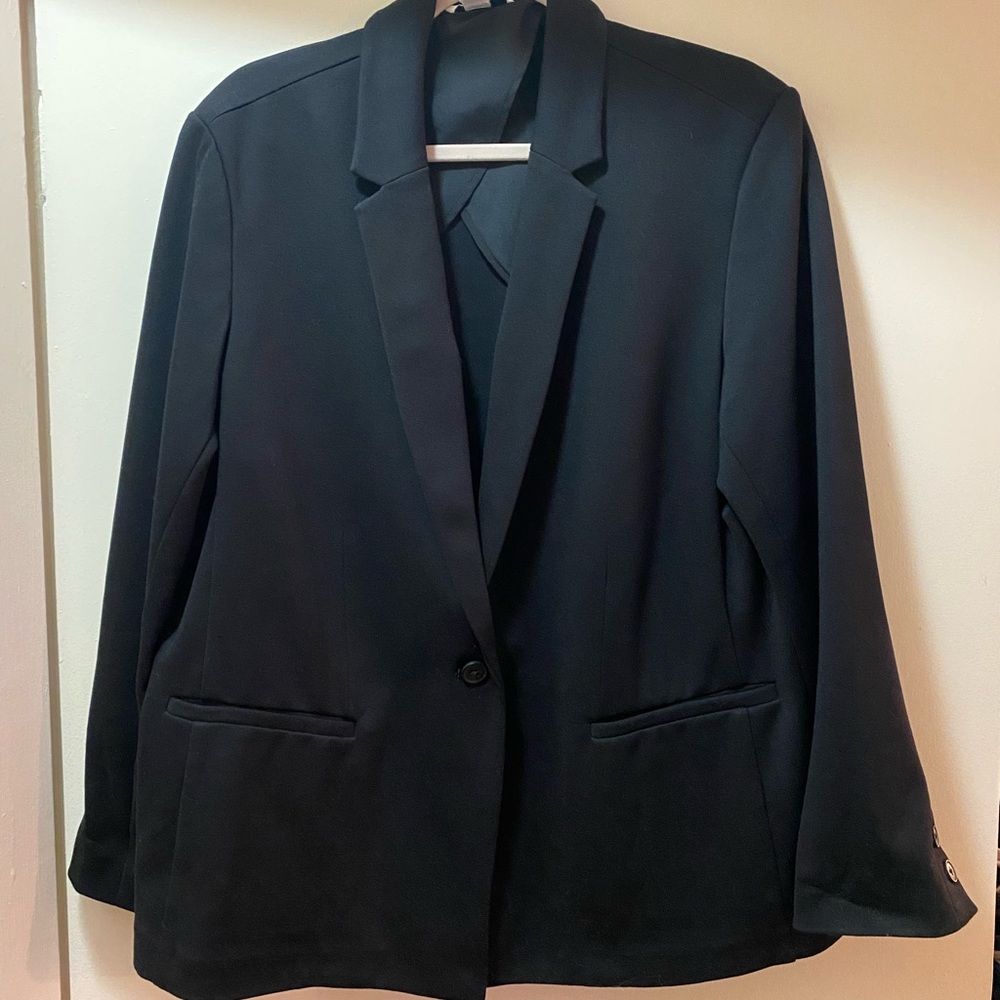 Black Stretch Blazer